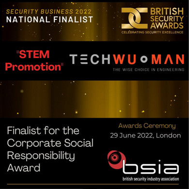British Security Awards: Security Business 2022 National Finalists - STEM Promotion